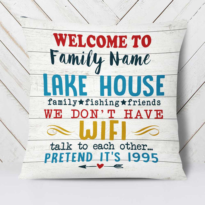 Personalized Lake Pillow DB103 30O23 1