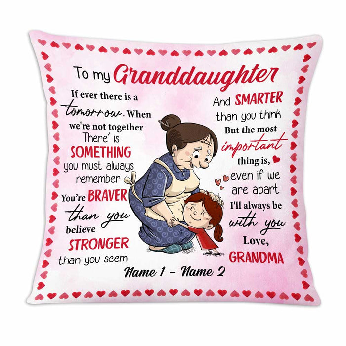 Personalized Mom Grandma Daughter Granddaughter Pillow DB92 81O47 1