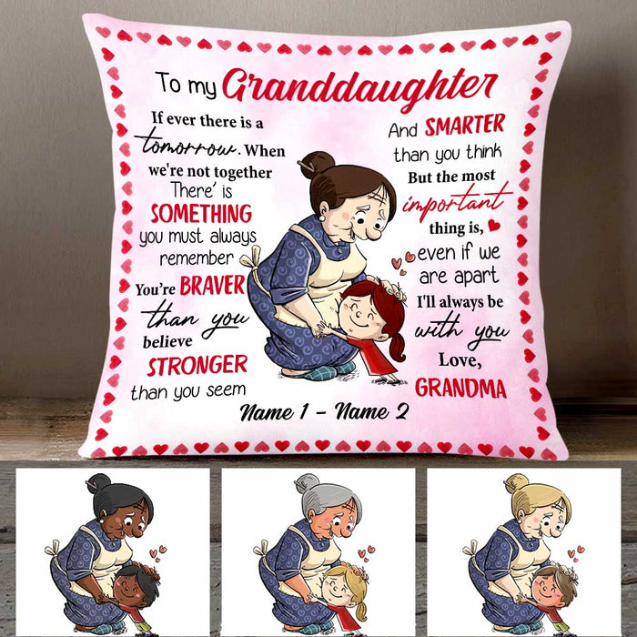 Personalized Mom Grandma Daughter Granddaughter Pillow DB92 81O47 1