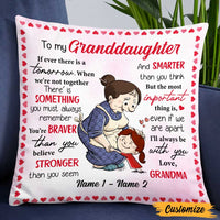 Personalized Mom Grandma Daughter Granddaughter Pillow DB92 81O47 thumb 1