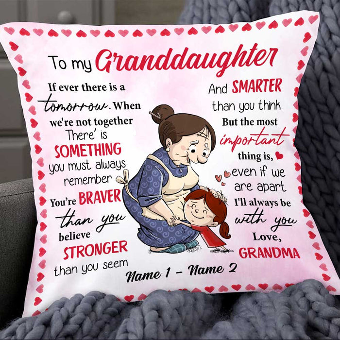 Personalized Mom Grandma Daughter Granddaughter Pillow DB92 81O47 1
