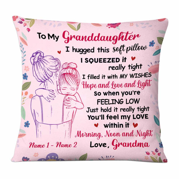 Personalized Granddaughter Pillow DB93 30O58 1