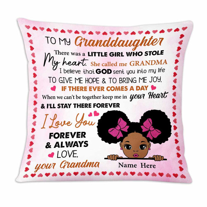 Personalized Mom To My Granddaughter Pillow DB92 30O47 1