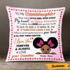 Personalized Mom To My Granddaughter Pillow DB92 30O47 1