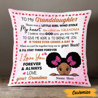 Personalized Mom To My Granddaughter Pillow DB92 30O47 thumb 1
