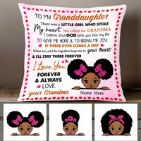 Personalized Mom To My Granddaughter Pillow DB92 30O47 thumb 1