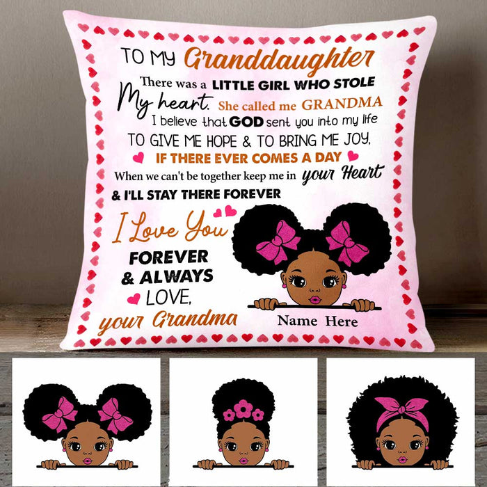 Personalized Mom To My Granddaughter Pillow DB92 30O47 1