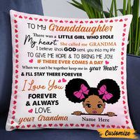 Personalized Mom To My Granddaughter Pillow DB92 30O47 thumb 1