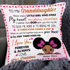 Personalized Mom To My Granddaughter Pillow DB92 30O47 1