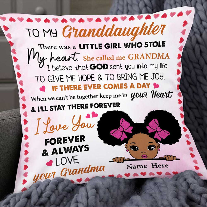Personalized Mom To My Granddaughter Pillow DB92 30O47 1