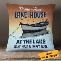Personalized Lake House Pillow DB105 95O23 thumb 1