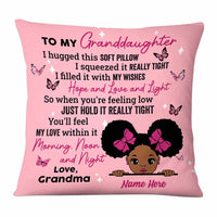 Personalized BWA Mom Grandma Daughter Granddaughter Pillow DB94 30O58 thumb 1
