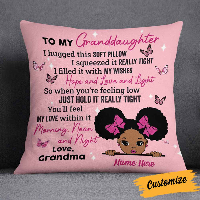 Personalized BWA Mom Grandma Daughter Granddaughter Pillow DB94 30O58 1