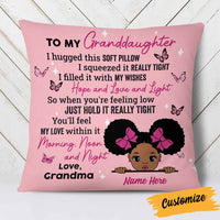 Personalized BWA Mom Grandma Daughter Granddaughter Pillow DB94 30O58 thumb 1