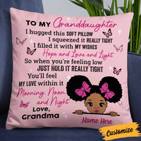 Personalized BWA Mom Grandma Daughter Granddaughter Pillow DB94 30O58 thumb 1