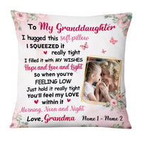 Personalized Granddaughter Daughter Photo Pillow DB107 26O36 thumb 1