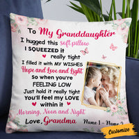Personalized Granddaughter Daughter Photo Pillow DB107 26O36 thumb 1