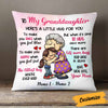 Personalized Mom Grandma Granddaughter Daughter Hug For You Pillow DB108 26O58 1