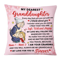 Personalized Mom Grandma Daughter Granddaughter Pillow DB101 23O53 thumb 1