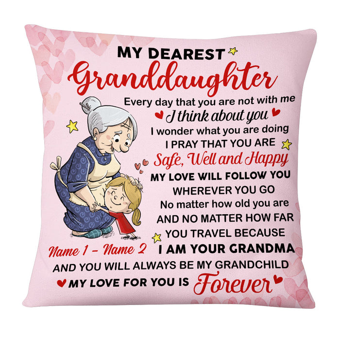 Double-Sided Cozy Throw Pillow - Grandma's Prayers in 2023