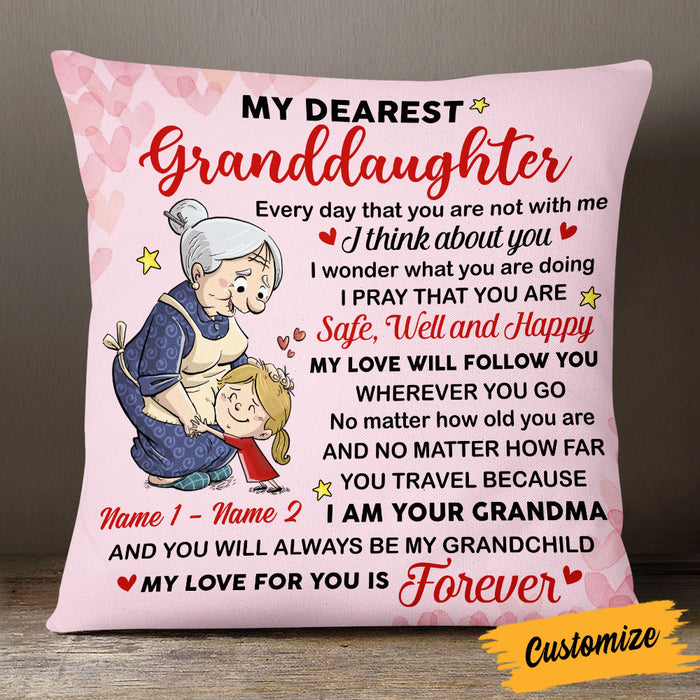 Double-Sided Cozy Throw Pillow - Grandma's Prayers in 2023