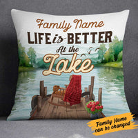 Personalized Life At Lake Pillow DB104 26O34 thumb 1