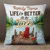 Personalized Life At Lake Pillow DB104 26O34 thumb 1