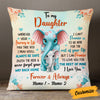Personalized Daughter Elephant Pillow DB101 26O53 1