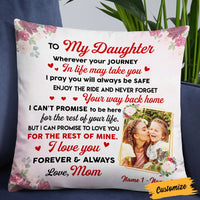 Personalized Mom Grandma Daughter Granddaughter Photo Pillow DB102 26O36 thumb 1