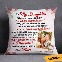 Personalized Mom Grandma Daughter Granddaughter Photo Pillow DB102 26O36 thumb 1