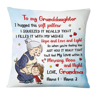 Personalized Mom Grandma Daughter Granddaughter Pillow DB102 23O36 thumb 1