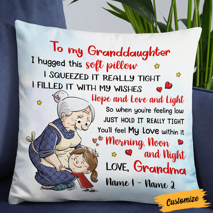 Personalized Mom Grandma Daughter Granddaughter Pillow DB102 23O36 1