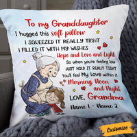Personalized Mom Grandma Daughter Granddaughter Pillow DB102 23O36 thumb 1