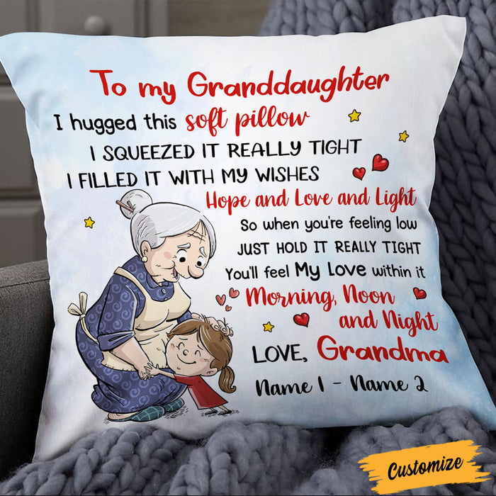 Personalized Mom Grandma Daughter Granddaughter Pillow DB102 23O36 1