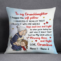 Personalized Mom Grandma Daughter Granddaughter Pillow DB102 23O36 thumb 1