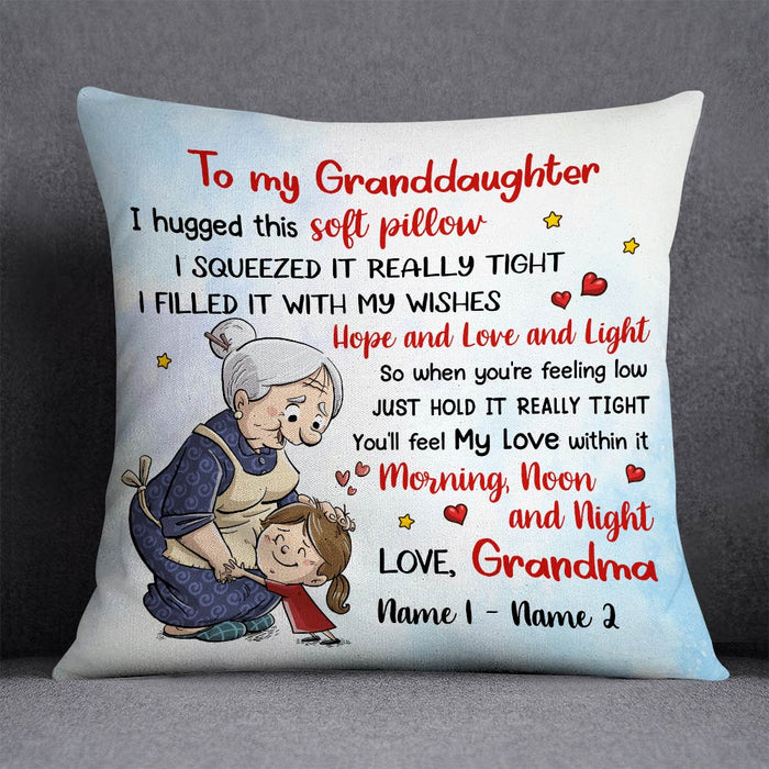 Personalized Mom Grandma Daughter Granddaughter Pillow DB102 23O36 1