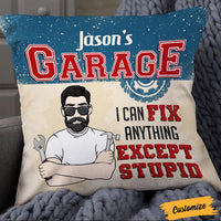 Personalized Garage Mechanic Pillow DB112 81O36 thumb 1