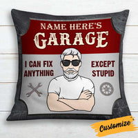 Personalized Garage I Can Fix Anything Pillow DB111 26O34 thumb 1