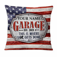 Personalized Garage Pillow DB112 30O47 thumb 1