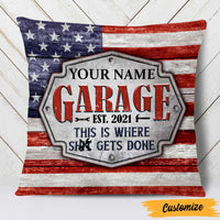 Personalized Garage Pillow DB112 30O47 thumb 1