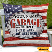 Personalized Garage Pillow DB112 30O47 thumb 1