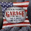 Personalized Garage Pillow DB112 30O47 1