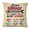 Personalized Grandpa Dad Garage Man Cave Pillow JN283 87O53 1