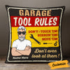 Personalized Garage Man Cave Pillow DB111 87O53 1