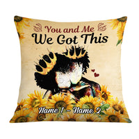 Personalized BWA Couple Pillow DB131 87O36 thumb 1