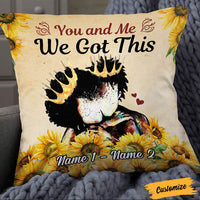 Personalized BWA Couple Pillow DB131 87O36 thumb 1