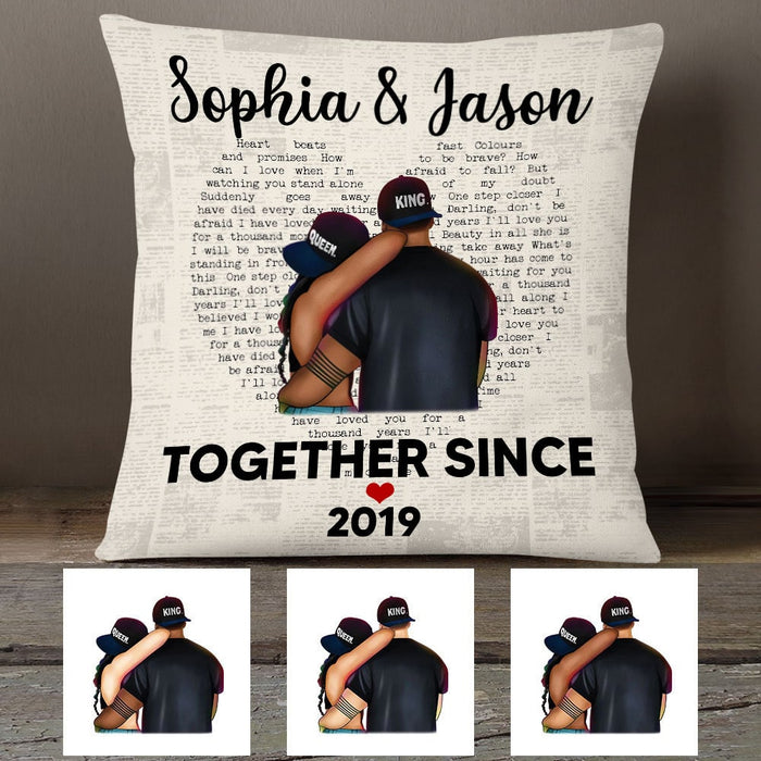 Personalized Couple Love Pillow DB101 81O53 1