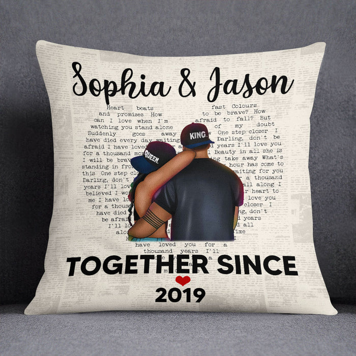 Personalized Couple Love Pillow DB101 81O53 1