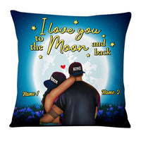 Personalized BWA Couple Pillow DB132 87O53 thumb 1