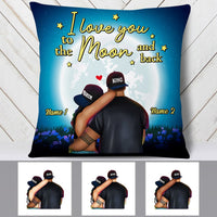 Personalized BWA Couple Pillow DB132 87O53 thumb 1